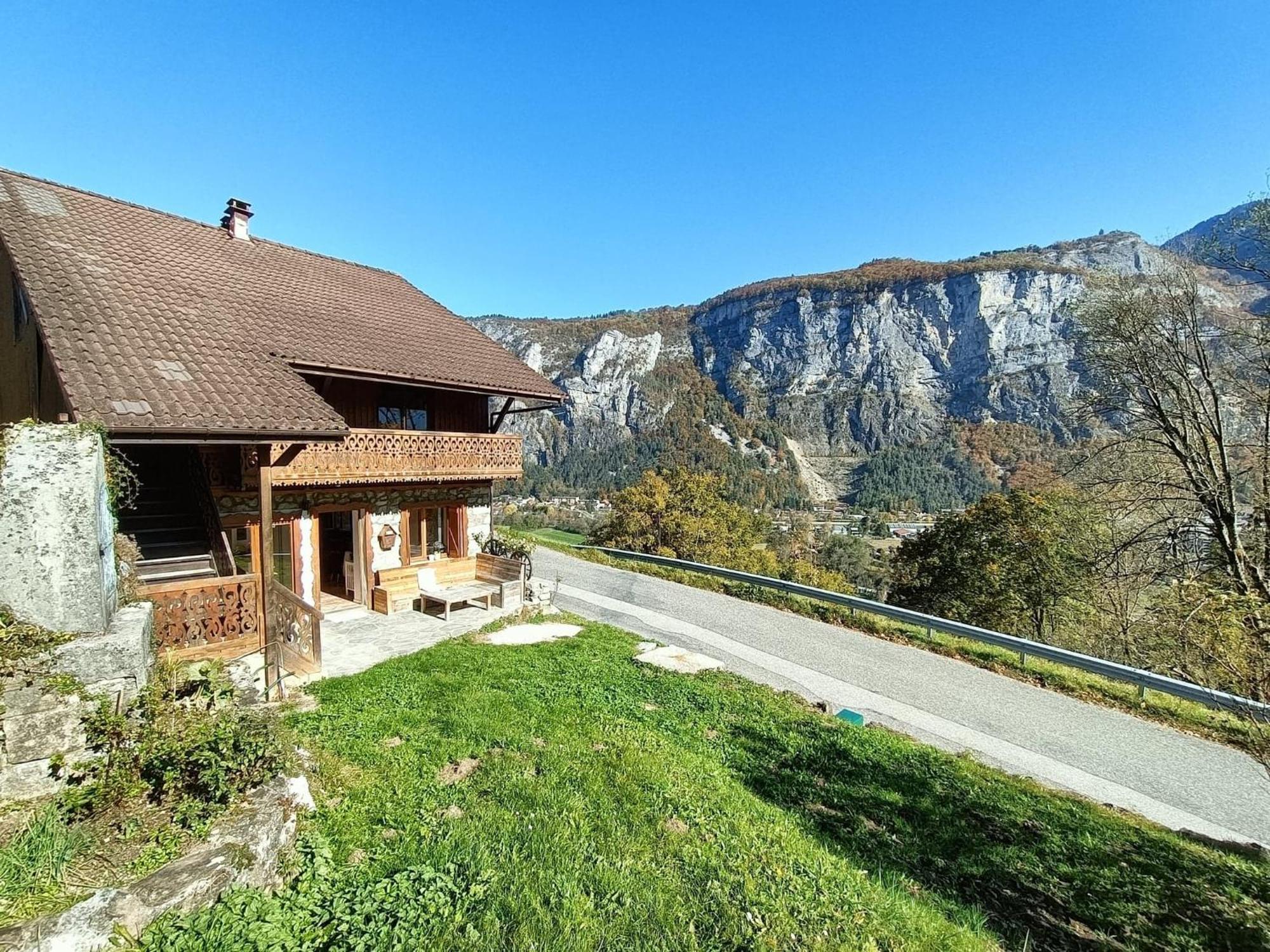 Appartement Cozy 100M2 Dans Chalet Savoyard Magland Dış mekan fotoğraf